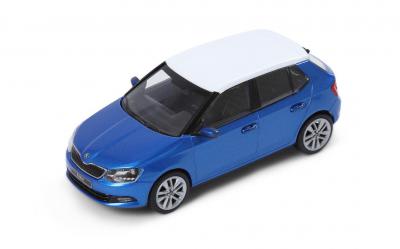 Náhled Model Fabia III 1:43 - RACE BLUE