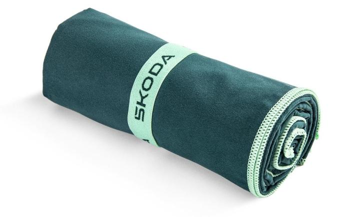 Funkční ručník emerald ŠKODA