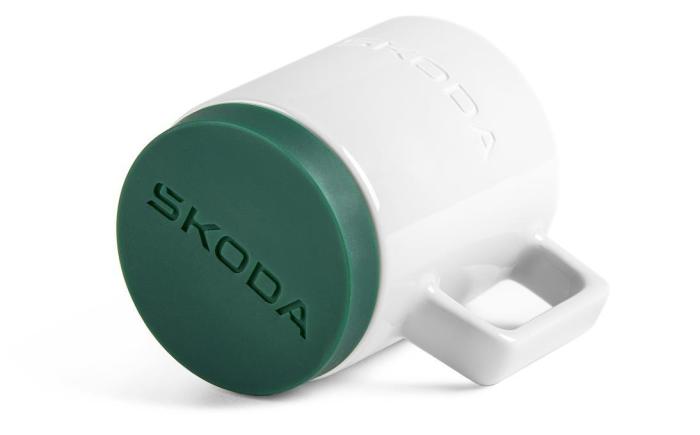 Hrnek se silikonovou podložkou ŠKODA
