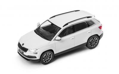 Náhled Model Karoq 1:43 - MOON WHITE