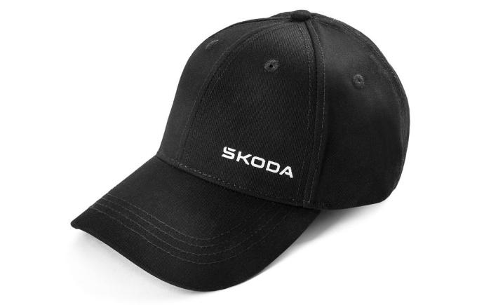 Kšiltovka - černá ŠKODA