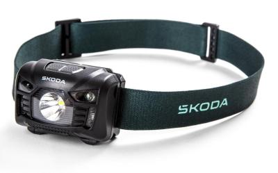 Náhled LED čelová svítilna s USB ŠKODA