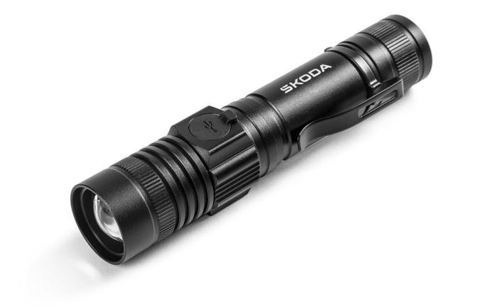 LED svítilna - černá ŠKODA
