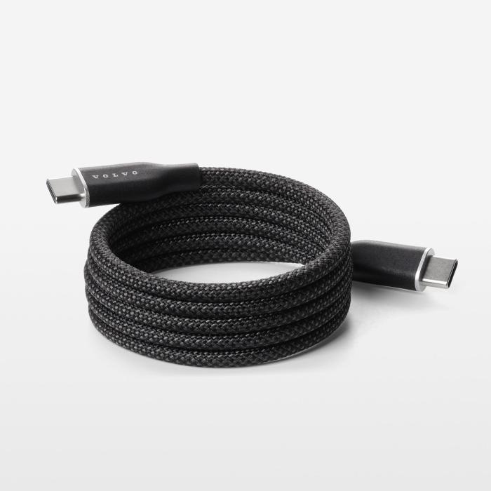 Magnetický nabíjecí kabel - černý VOLVO