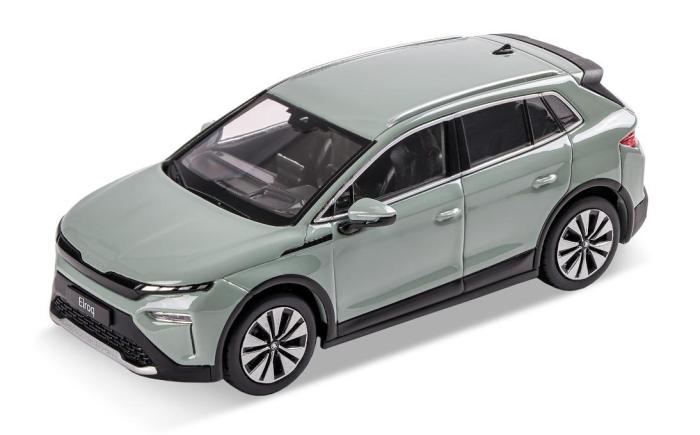 Model Elroq 1:43 - zelená Timiano ŠKODA
