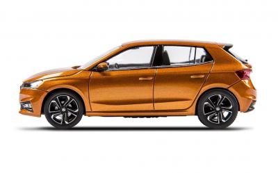 Model Fabia IV 1:43 - Oranžová Phoenix