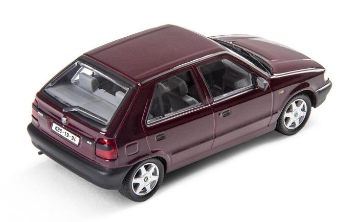 Model Felicia 1994 1:43 - Vínová metalíza ŠKODA