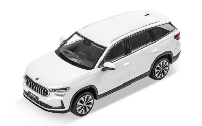 Náhled Model Kodiaq II 1:43 - bílá Moon ŠKODA