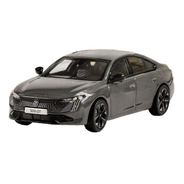 Model Nový Peugeot 508 1:43 šedá selenium