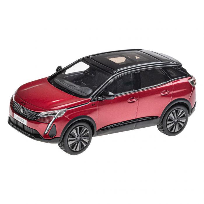 Model Peugeot 3008 GT BLACK PACK RED ULTIMATE 2020 1:43