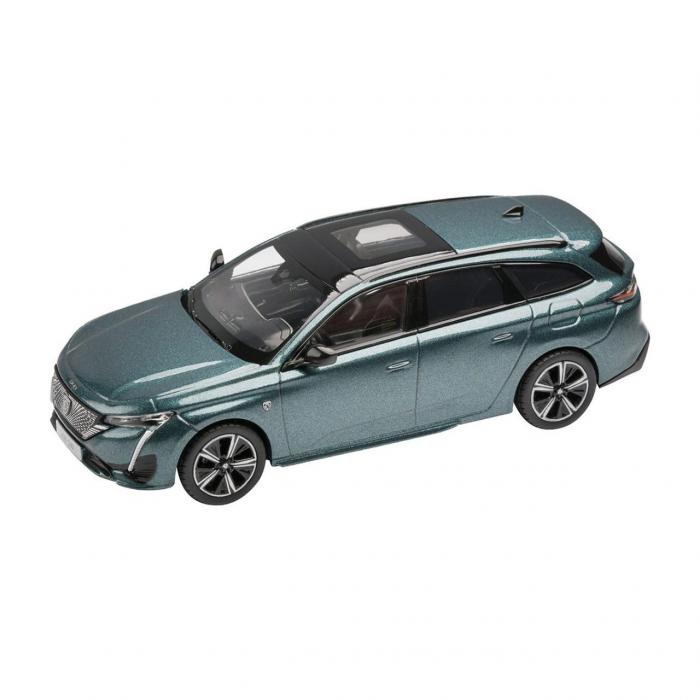 Model Peugeot 308 SW GT AVATAR BLUE 2021 1:43