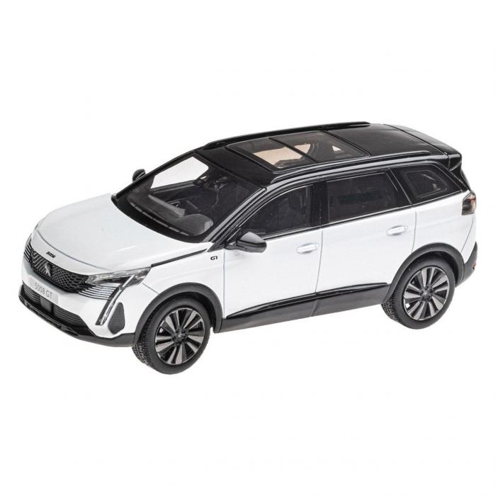 Model Peugeot 5008 GT BLACK PACK PEARL WHITE 2020 1:43