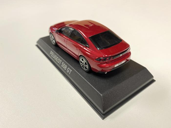 Model Peugeot 508 GT ULTIMATE RED 2018 - 1:43