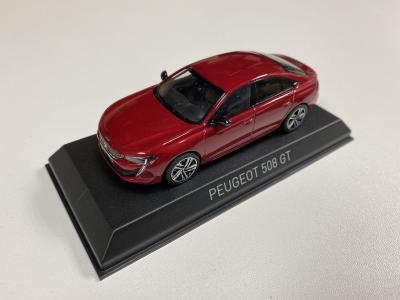 Náhled Model Peugeot 508 GT ULTIMATE RED 2018 - 1:43