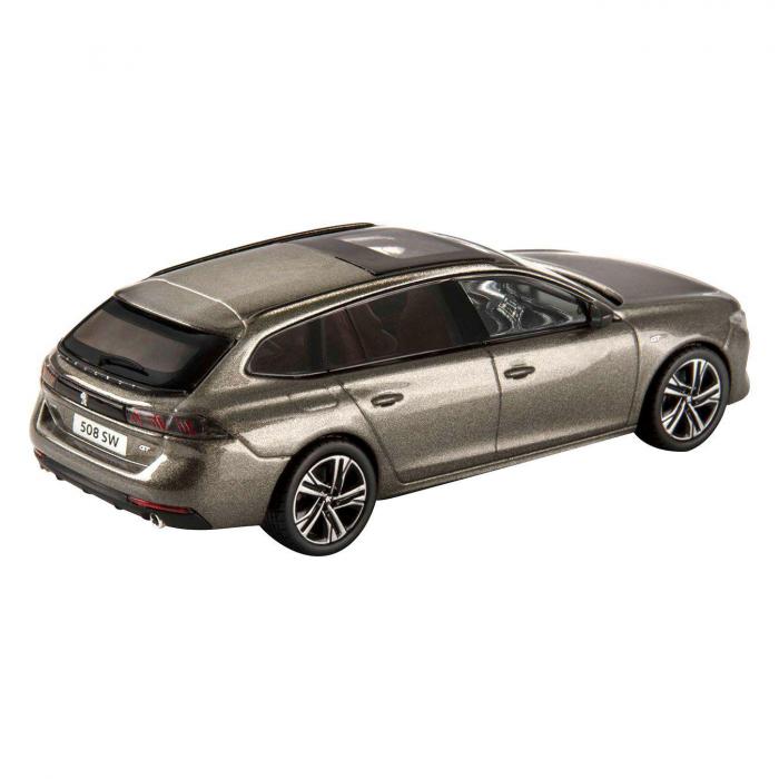 Model Peugeot NEW 508 SW GT AMAZONITE GREY 1:43