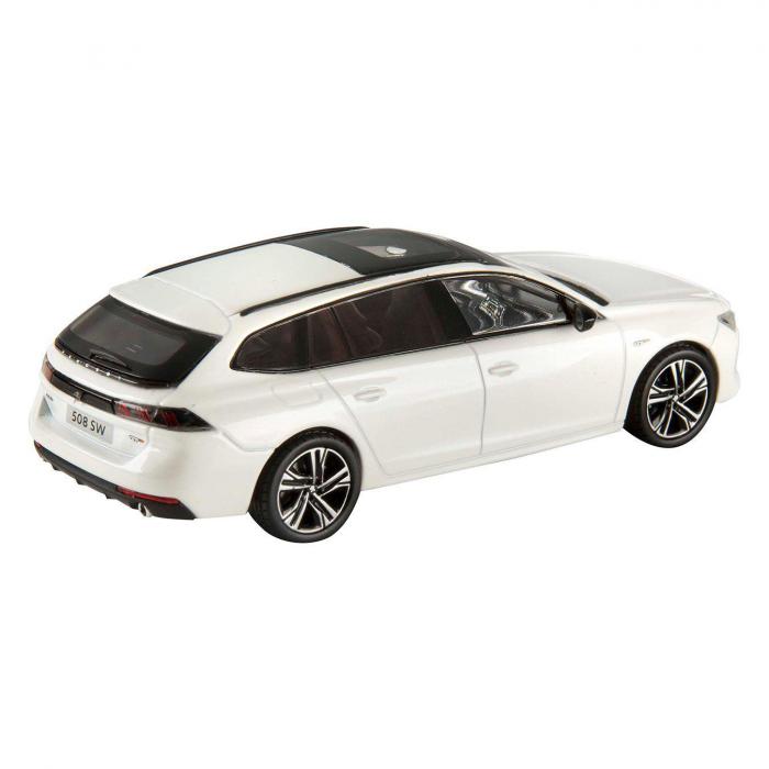Model Peugeot NEW 508 SW GT PEARL WHITE 1:43