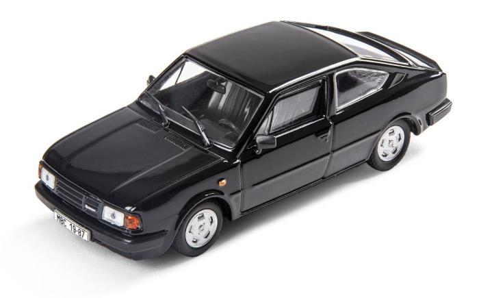 Model Rapid 136L 1987 1:43 - Černá ŠKODA