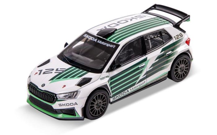 Model Škoda Fabia RS Rally2 125 let 1:43