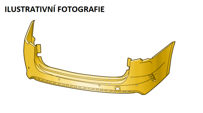 Nárazník zadní COMBI ŠKODA Octavia III