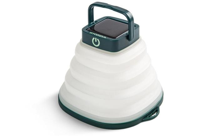 Outdoorová solární lampa ŠKODA
