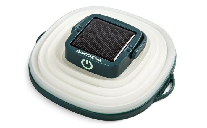 Outdoorová solární lampa ŠKODA
