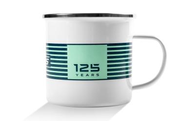 Náhled Plechový hrnek Motorsport 125 let 400 ml ŠKODA
