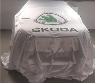 Náhled Přehoz na vůz - bílý ŠKODA