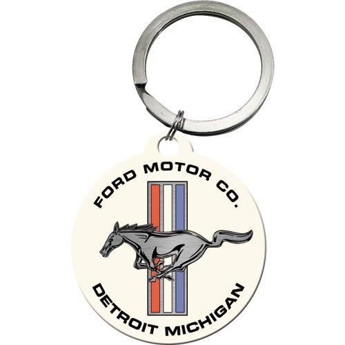 Přívěsek na klíče Ford Mustang ,,Horse and Stripes"