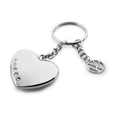 Náhled Přívěsek na klíče Srdce Swarovski VOLKSWAGEN