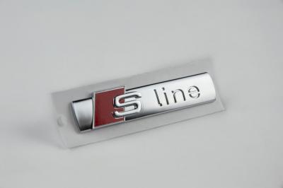 Náhled S-LINE nápis stříbrný AUDI