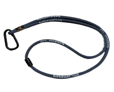 Náhled Šňůrka na krk - šedá CUPRA