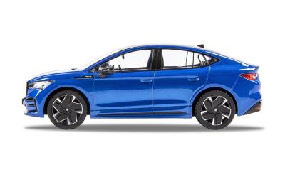ŠKODA Enyaq Coupe RS 1:43 - modrá Race