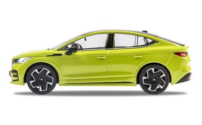ŠKODA Enyaq Coupe RS 1:43 - zelená Mamba
