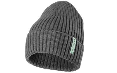 Set čepice a šála šedý ŠKODA