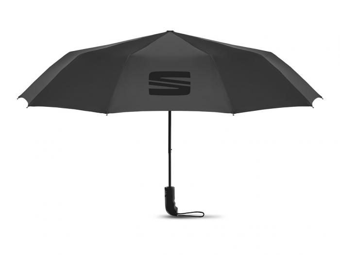 Skládací deštník černý SEAT