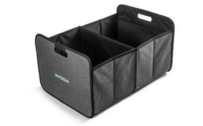 Náhled Skládací přepravka - tmavě šedá ŠKODA