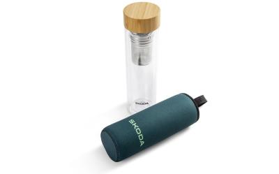 Skleněná lahev 0,5l ŠKODA