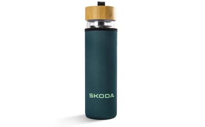 Náhled Skleněná lahev 0,5l ŠKODA
