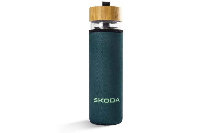 Skleněná lahev 0,5l ŠKODA