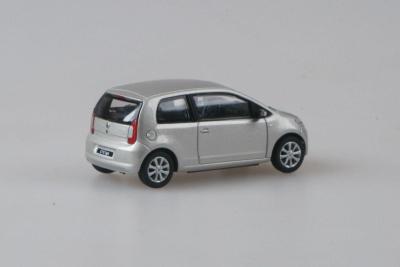 Škoda Citigo 3dveřové (2011) 1:43 - Stříbrná Leaf Metalíza