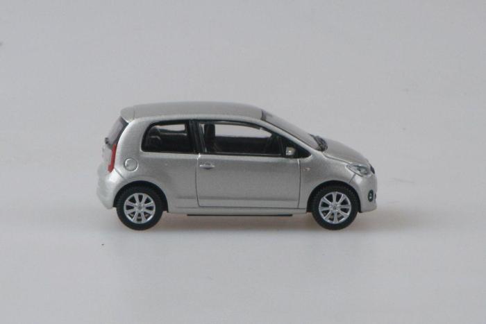 Škoda Citigo 3dveřové (2011) 1:43 - Stříbrná Leaf Metalíza
