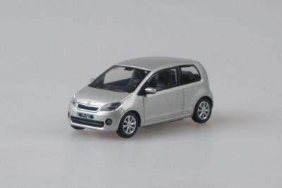 Náhled Škoda Citigo 3dveřové (2011) 1:43 - Stříbrná Leaf Metalíza