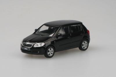 Náhled Škoda Fabia II (2006) 1:43 - Černá Magic Metalíza