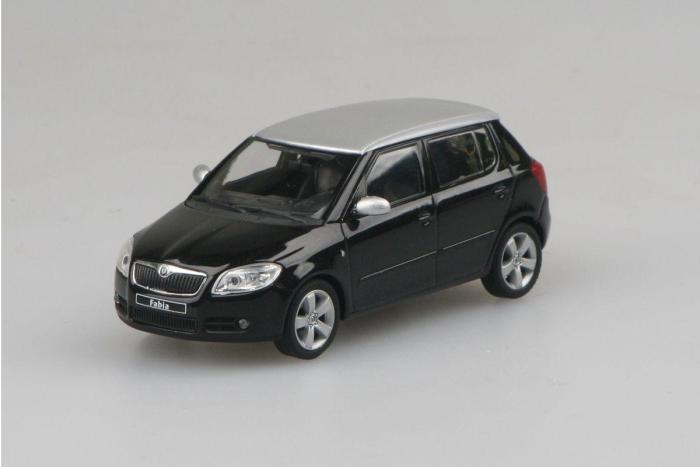 Škoda Fabia II (2006) 1:43 - Černá Magic Metalíza