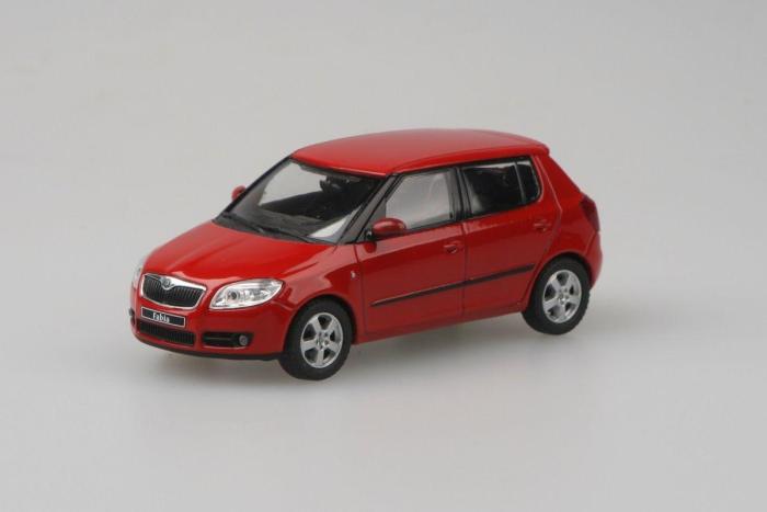 Škoda Fabia II (2006) 1:43 - Červená Corrida Uni