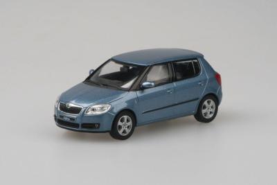 Náhled Škoda Fabia II (2006) 1:43 - Šedá Satin Metalíza