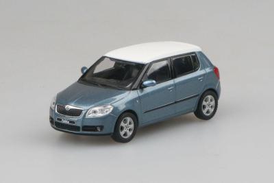 Náhled Škoda Fabia II (2006) 1:43 - Šedá Satin Metalíza