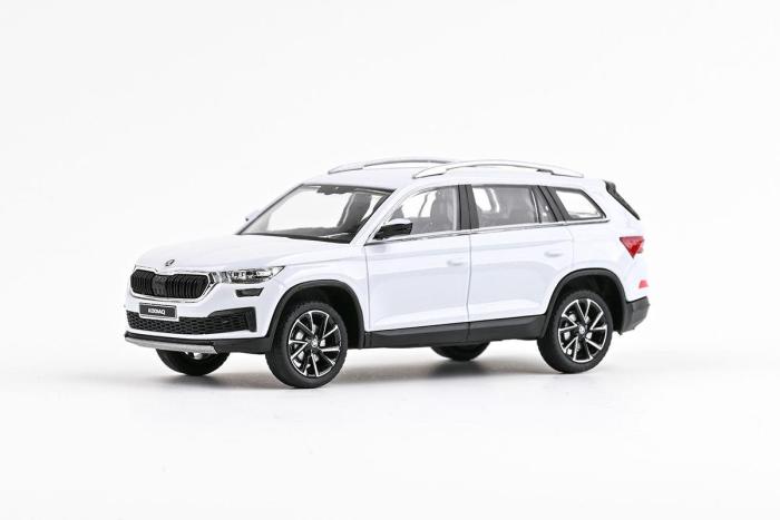Škoda Kodiaq FL (2021) 1:43 - Bílá Moon Metalíza