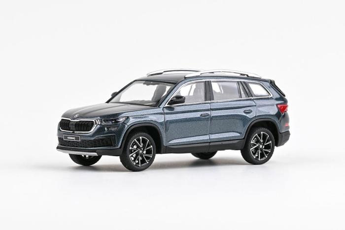 Škoda Kodiaq FL (2021) 1:43 - Šedá Graphite Metalíza
