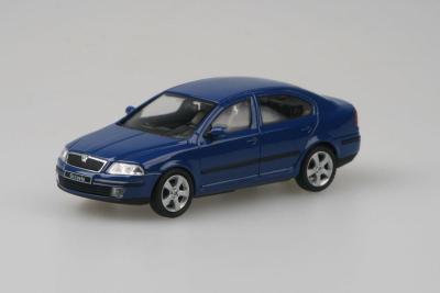 Náhled Škoda Octavia II (2004) 1:43 - Modrá Dynamic Uni